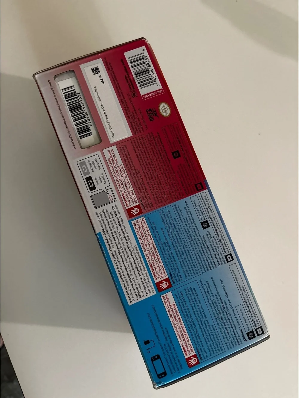 Nintendo Switch Lite Gray Pokemon Zacian and Zamazenta Ed. -